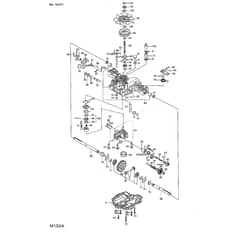 4135H - 2005 - 13-6102-96 - Mountfield Front Mower Kanzaki Transaxle K46G Diagram