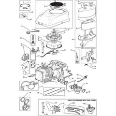 4140H - 2009 - 13-6002.80 - Mountfield Front Deck Mower Starter Motor Diagram