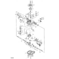 4155H - 2004 - 13-6103-95 - Mountfield Front Deck Mower Kanzaki Transaxle K46G Diagram