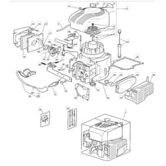 421 HP - 2006 - 294434043/MO6 - Mountfield Rotary Mower M150 Engine Diagram