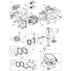 421 HP - 2009 - 294434143/UM9 - Mountfield Rotary Mower WBE0702 Engine Diagram