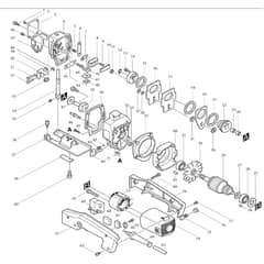 Makita 4301BV - Jig Saw - Power Tool Diagram