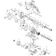 Makita 4304 - Jig Saw - Power Tool Diagram