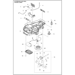 Husqvarna 430X NERA - 970535203 - Chassis Lower