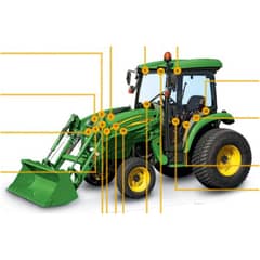John Deere 4320 Compact Tractor - Quick Reference Guide