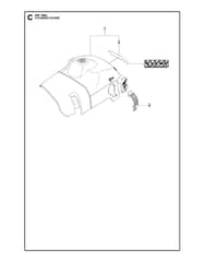 Husqvarna 435E - Cylinder Cover