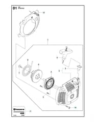 Husqvarna 435E - Starter