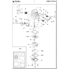 Husqvarna 435 II - 970559735 - Carburetor