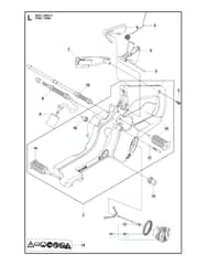 Husqvarna 435II - Fuel Tank