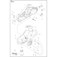 Husqvarna 435i - 970718014 - Chassis