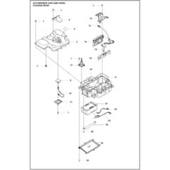 Husqvarna 435X AWD NERA - 970745203 - Chassis Rear