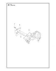 Husqvarna 439 - Crankcase