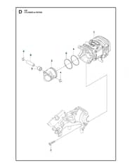 Husqvarna 439 - Cylinder Piston