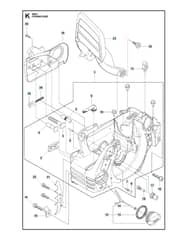Husqvarna 440E-SERIES - Crankcase