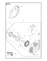 Husqvarna 440E-SERIES - Starter