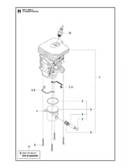 Husqvarna 440II - Cylinder Piston