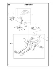 Husqvarna 440IIE-SERIESTRIOBRAKE - Handle & Controls