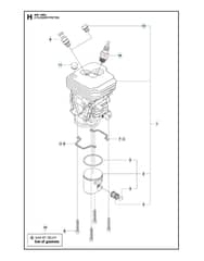 Husqvarna 445E - Cylinder Piston