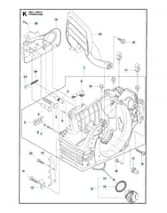 Husqvarna 445II - Crankcase