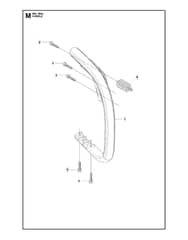 Husqvarna 450E-SERIESJUBILEE - Handle