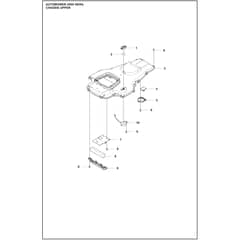 Husqvarna 450X NERA - 970535303 - Chassis Upper