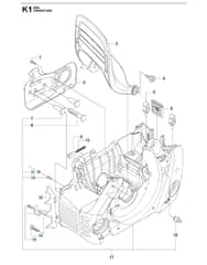 Husqvarna 455ERANCHER - Crankcase