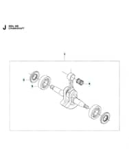 Husqvarna 455ERANCHER - Crankshaft