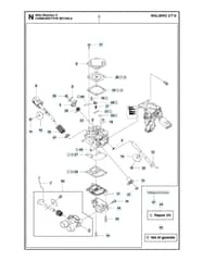 Husqvarna 455ERANCHERII - Carburetor Details