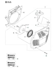 Husqvarna 455ERANCHER - Starter