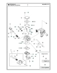 Husqvarna 455RANCHERII - Carburetor Details