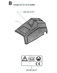 Husqvarna 45 - 2001-Current - Cover