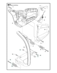 Husqvarna 460RANCHER - Handle & Controls