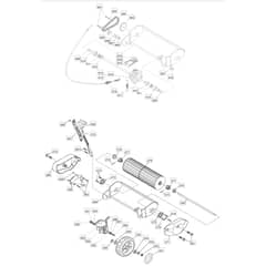 460R PD - 2006-2007 - 294487023/MO6 - Mountfield Rotary Mower Wheels Diagram