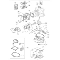 460R PD ES - 2008 - 294489523/UM8 - Mountfield Rotary Mower Engine Diagram
