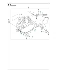 Husqvarna 461 - Clutch Cover