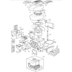461 HP - 2008 - 294484043/UM8 - Mountfield Rotary Mower M150 Engine Diagram