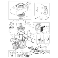 461 PD ES - 2010-2011 - 299482543/M10 - Mountfield Rotary Mower Engine Diagram