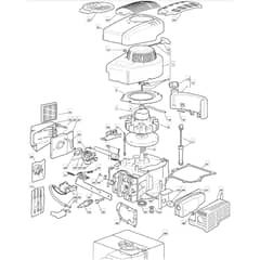 461R PD - 2007 - 294487043/MO7 - Mountfield Rotary Mower M150 Engine Diagram