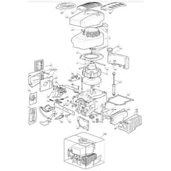 461R PD - 2008 - 294489043/UM8 - Mountfield Rotary Mower M150 Engine Diagram