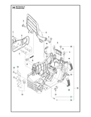 Husqvarna 465RANCHERII - Crankcase