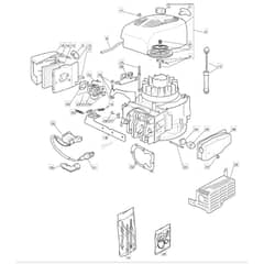 46 M - 2005 - 11-3234-80 - Mountfield Rotary Mower SV150 Engine Diagram