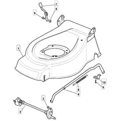 46 PD - 2005 - 294885223/MOU - Mountfield Rotary Mower Deck Diagram