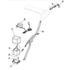 46 PD ES - 2005 - 294885923/MOU - Mountfield Rotary Mower Electric Start Diagram