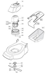 46 R HP EL - 2006 - 23-3366-75 - Mountfield Rotary Mower Blade Diagram