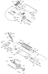 46 R HP EL - 2006 - 23-3366-75 - Mountfield Rotary Mower Roller Diagram