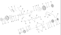 Hayter Osprey 46 - 610A (400000000 - 999999999) - Suspension - Traction - Hoc Assembly