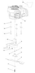 Hayter Osprey 46 - 610B (319000001 - 319999999) - Engine - Blade Assembly