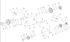 Hayter Osprey 46 - 610B (319000001 - 319999999) - Suspension - Traction - Hoc Assembly