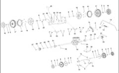 Hayter Osprey 46 - 611A (400000000 - 999999999) - Suspension - Traction - Hoc Assembly