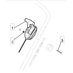 480R - 2006 - 292505043/MO6 - Mountfield Rotary Mower Throttle Diagram